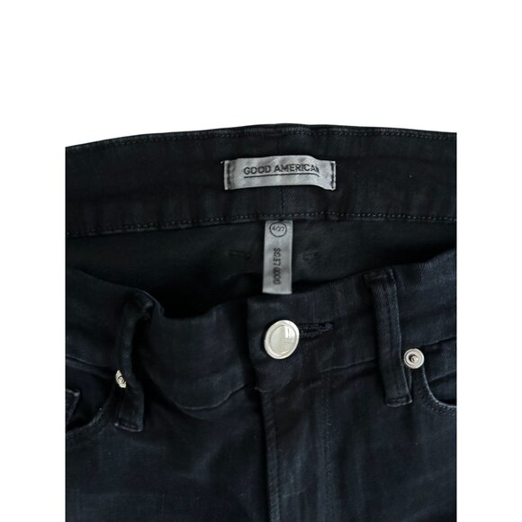 GOOD AMERICAN Dark Wash Good Legs Blue Jeans Size US 4 / 27" - Picture 4 of 8